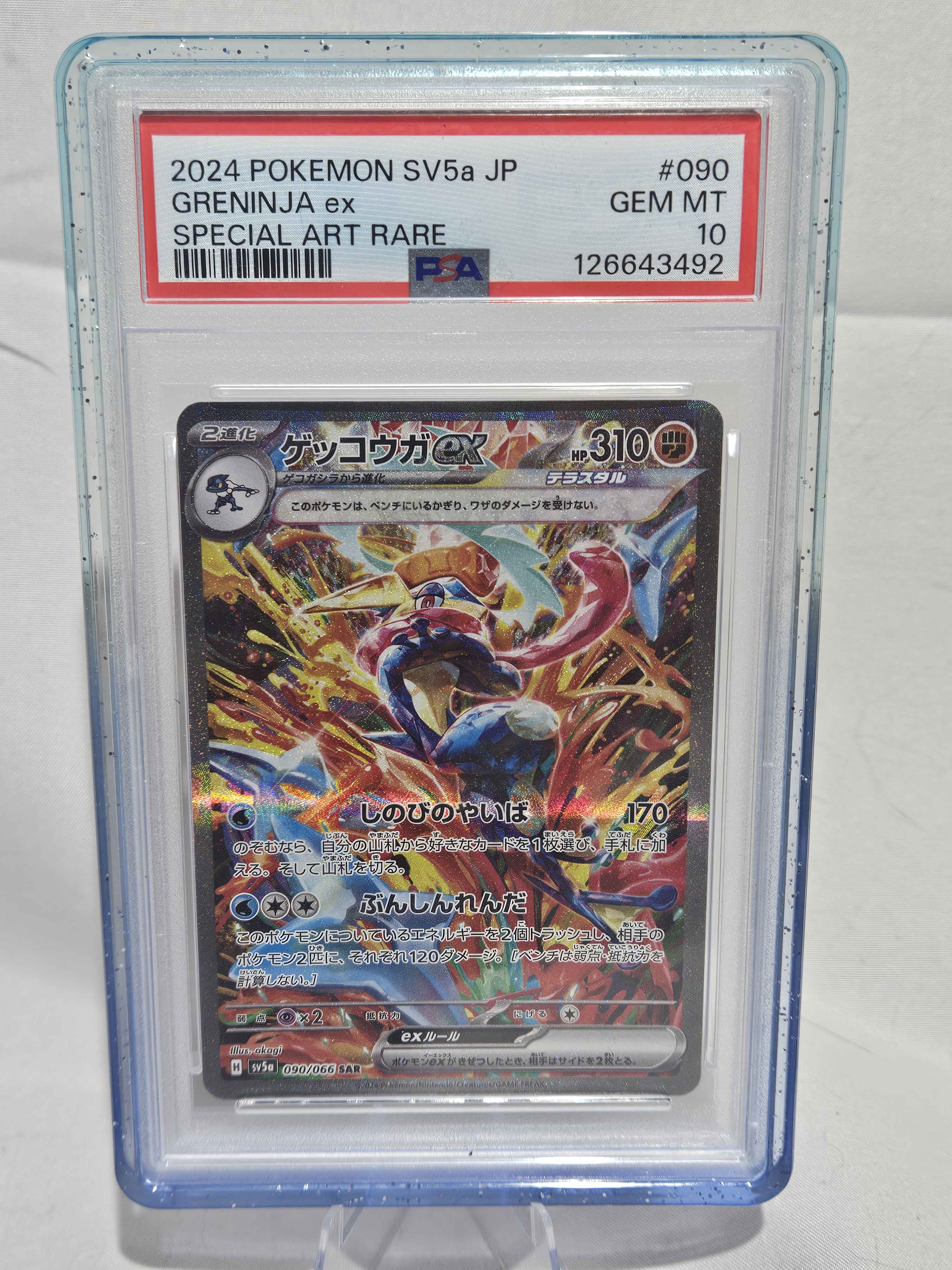 2024 Japanese Greninja EX SIR