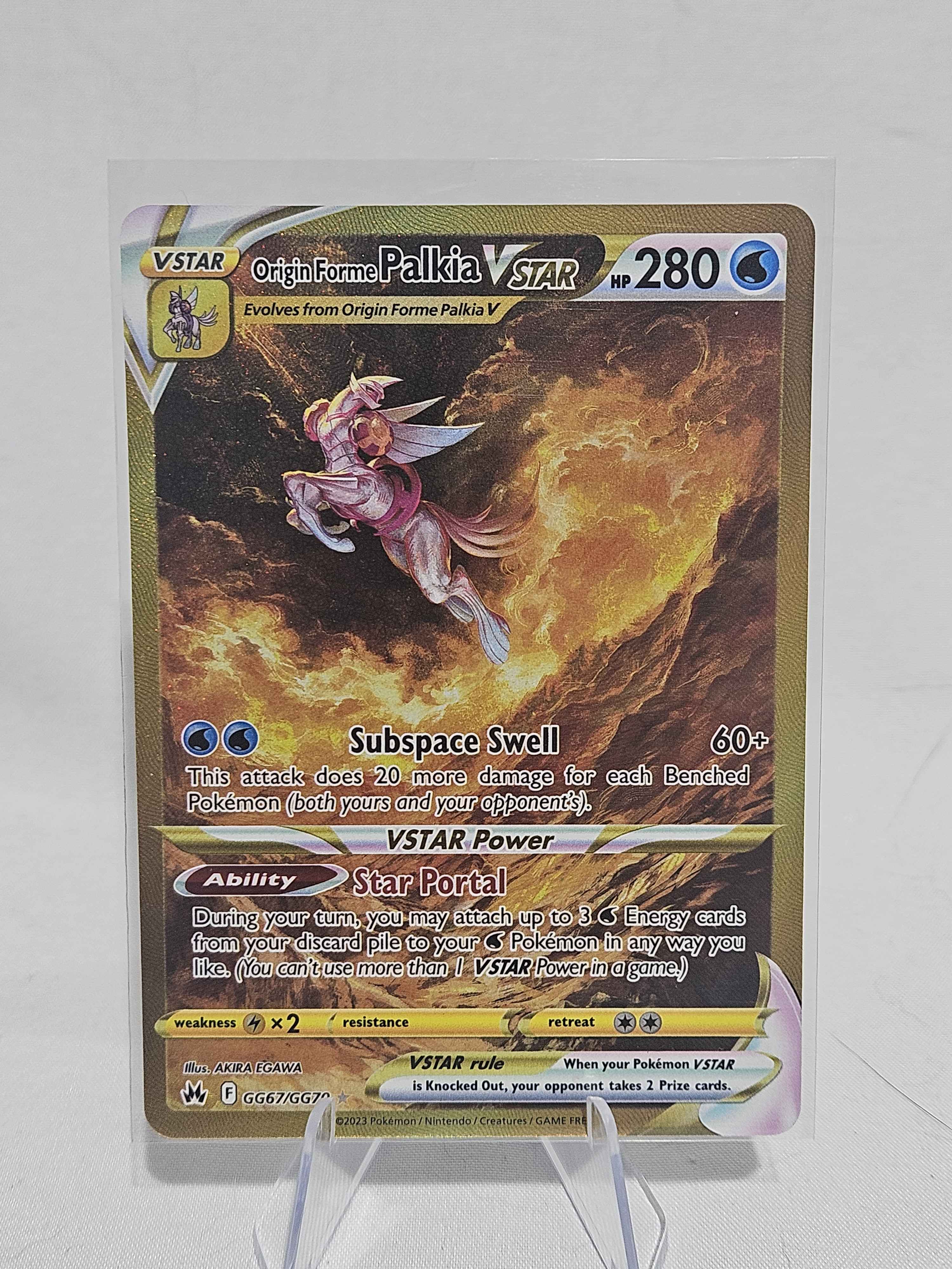 Origin Forme Palkia VSTAR GG67/GG70 – Crown Zenith Galarian Gallery