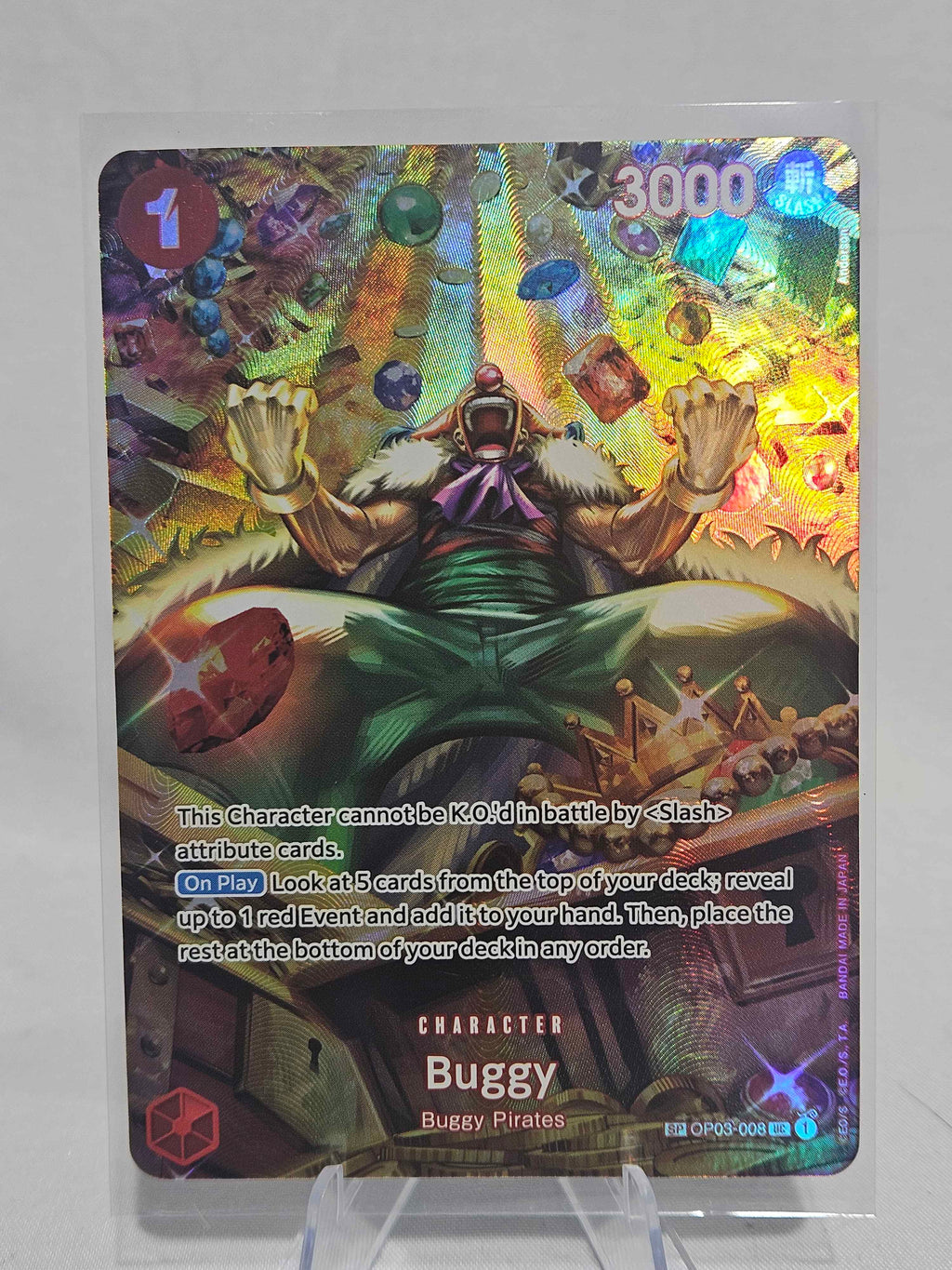 Buggy SP OP03-008 UC – Pillars of Strength