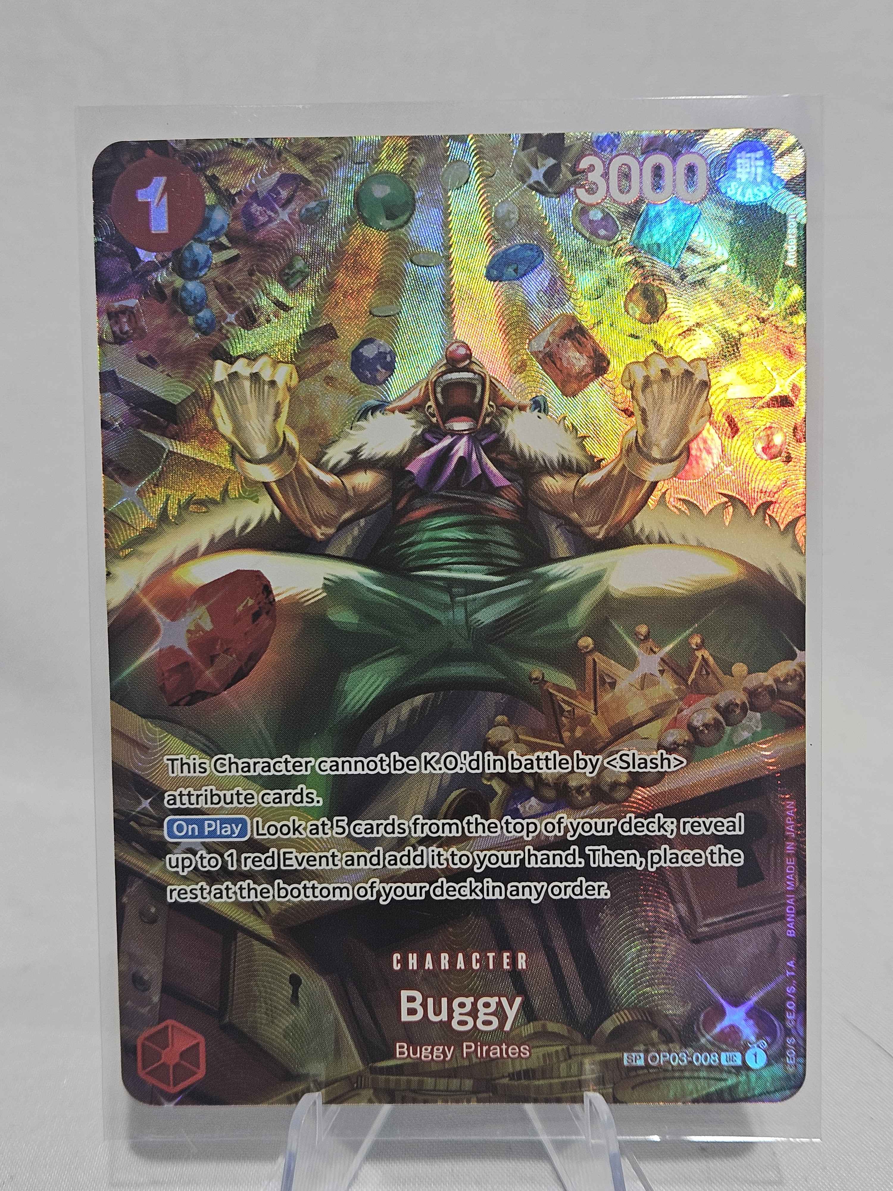 Buggy SP OP03-008 UC – Pillars of Strength